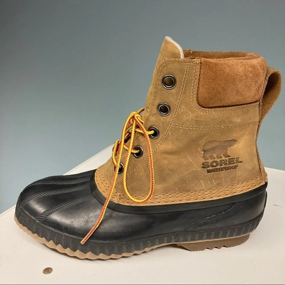 SOREL Sz 9.5 Classic Cheyanne Waterproof Duck Boots Sz 8 Men - Picture 9 of 14